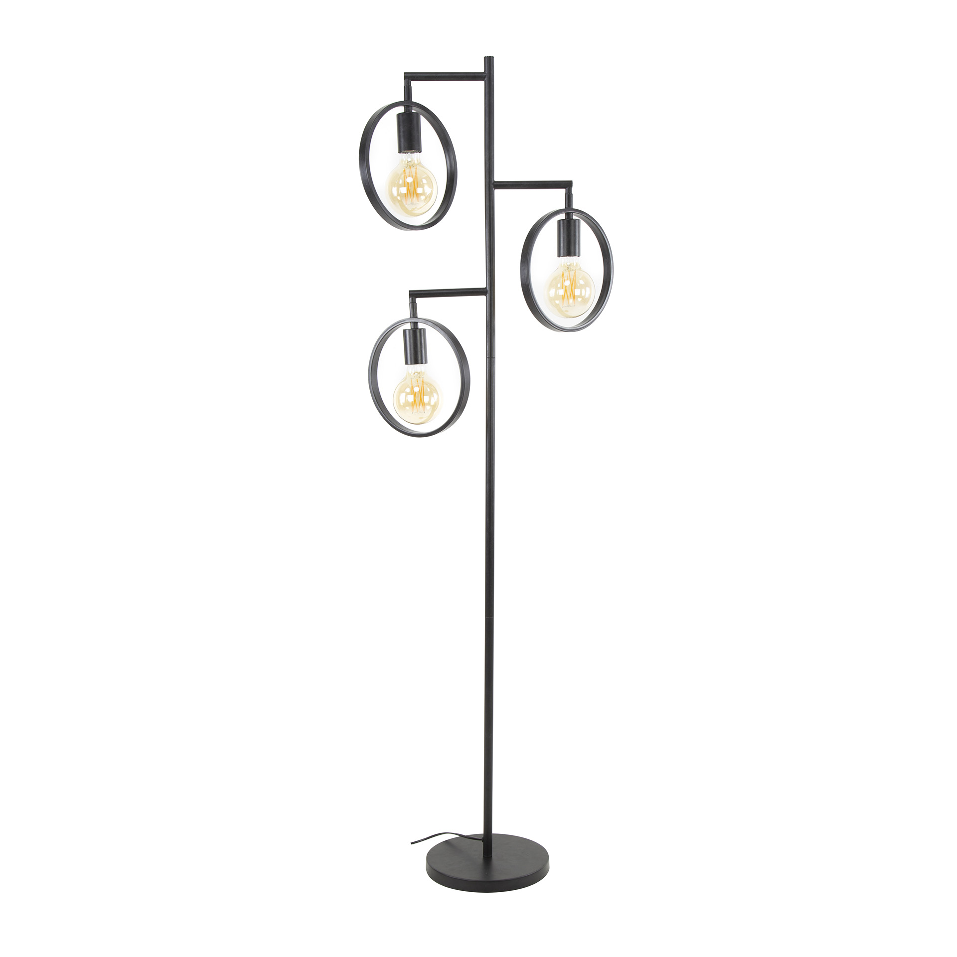 Vloerlamp 3L ring